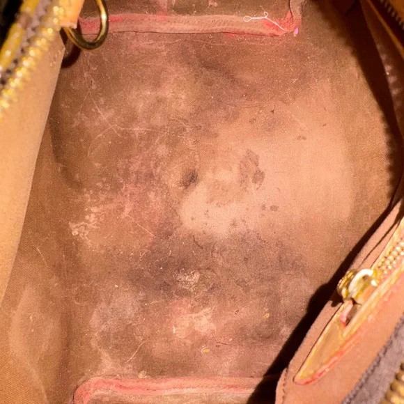 Louis Vuitton Brown Monogram speedy Bag with Vachetta Leather - Picture 6 of 8